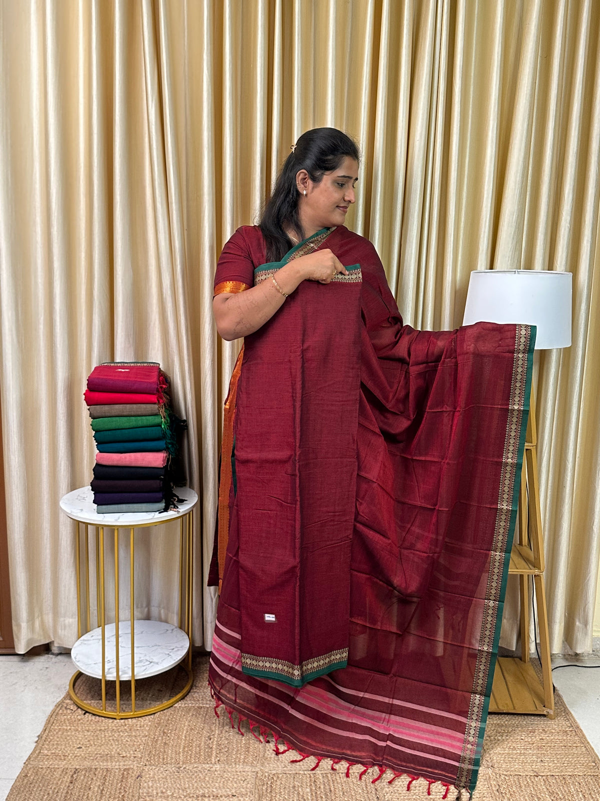 Narayanpet dress material (4.5m top) - IVAL 103