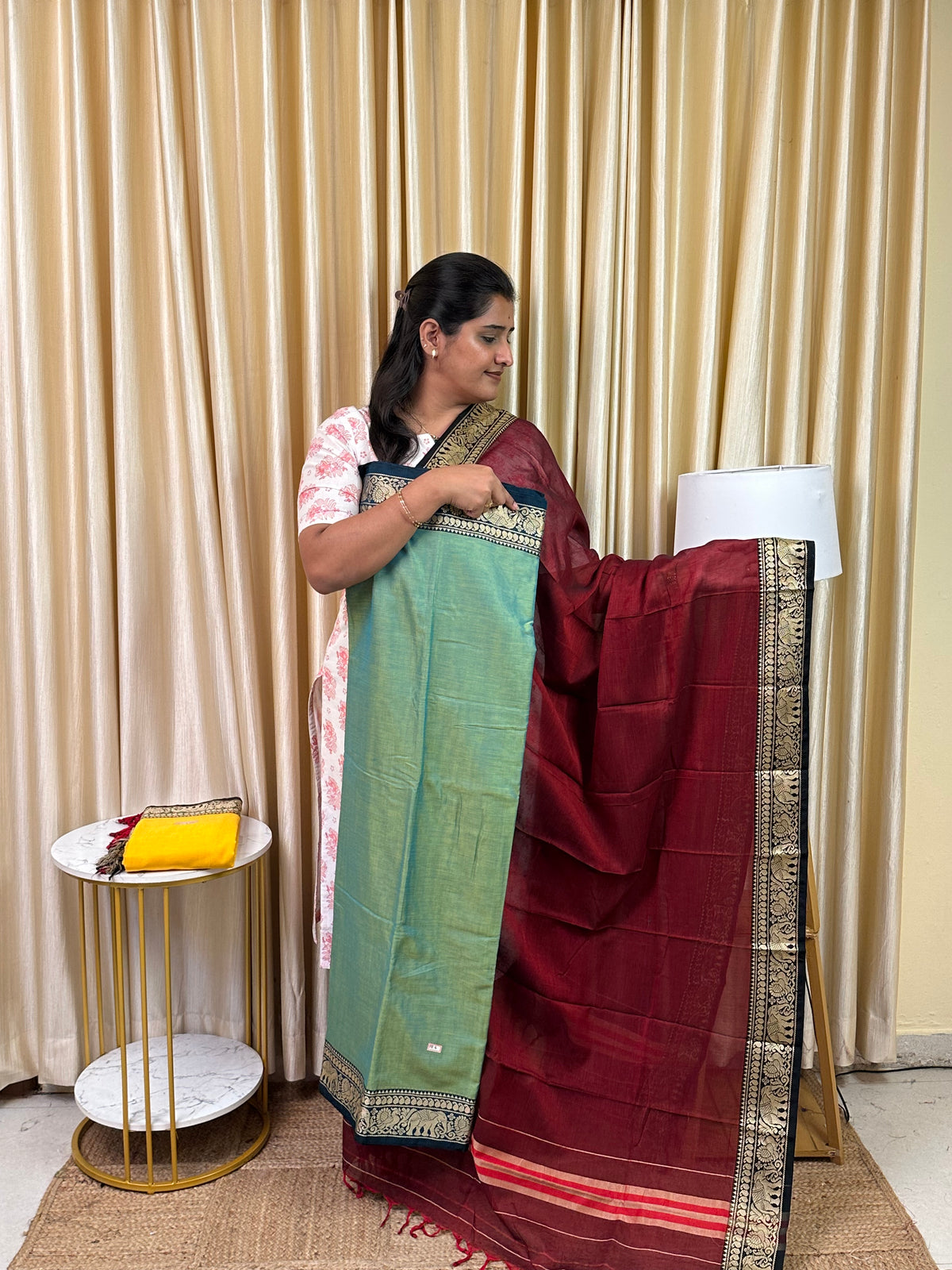 Narayanpet dress material (4.5m top) - PE6