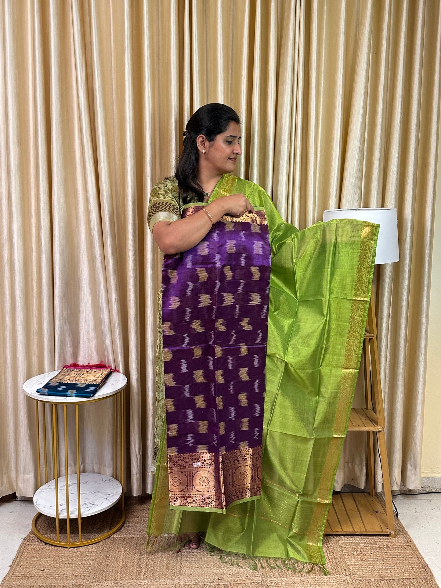 Mangalgiri handloom pochampalli weave -SITA 109