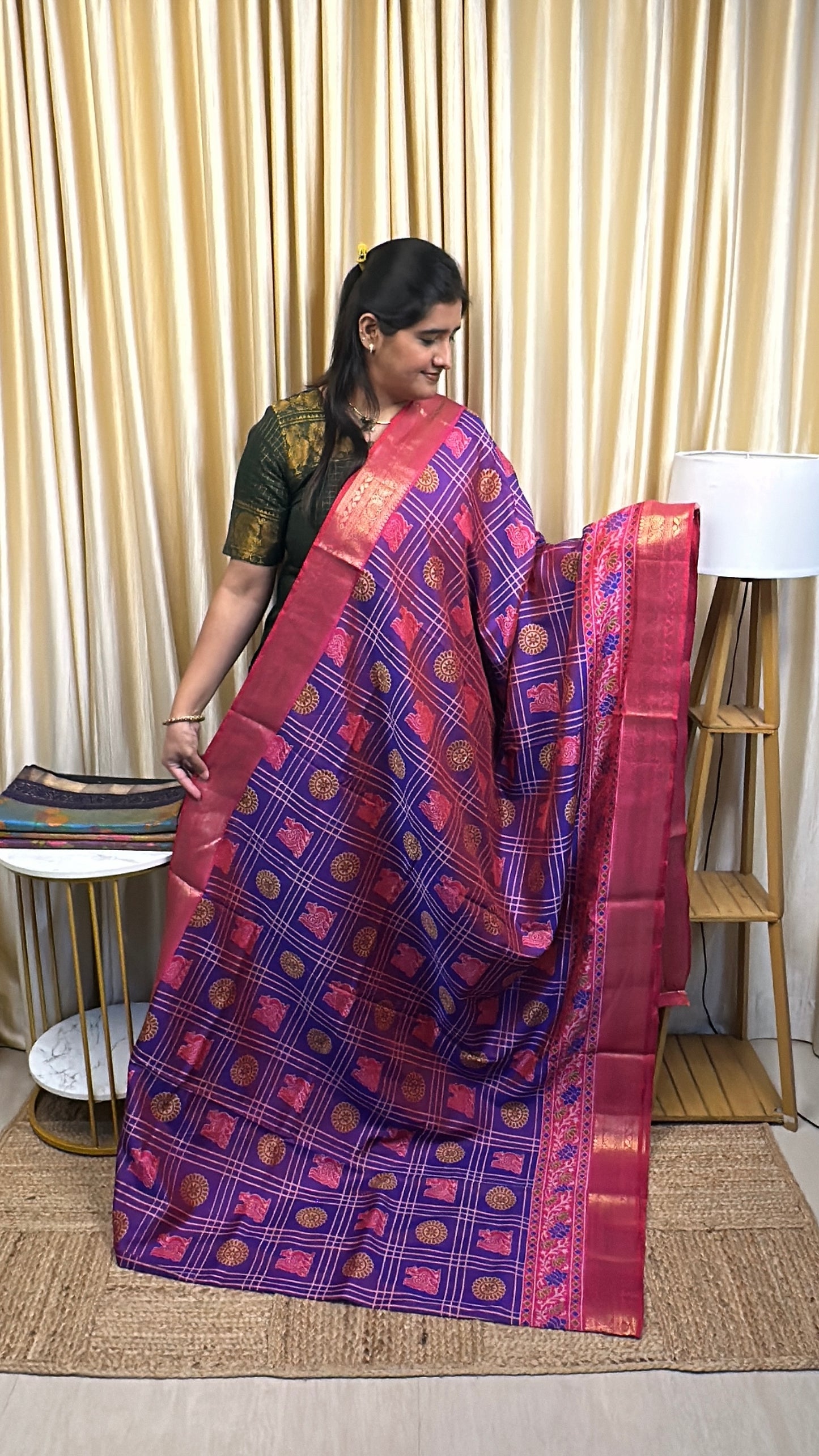 Patola semi soft silk saree -4