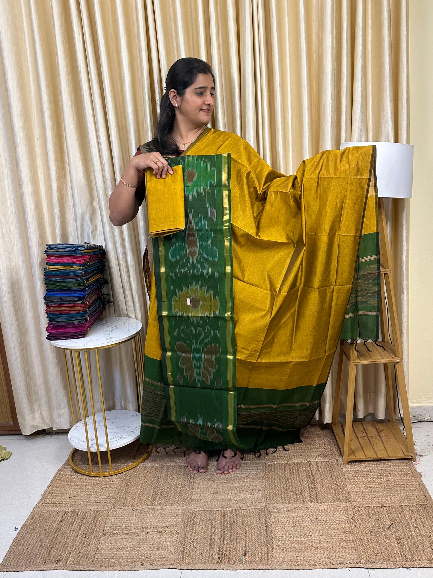 Pochampalli sico 3 piece set-SICO48