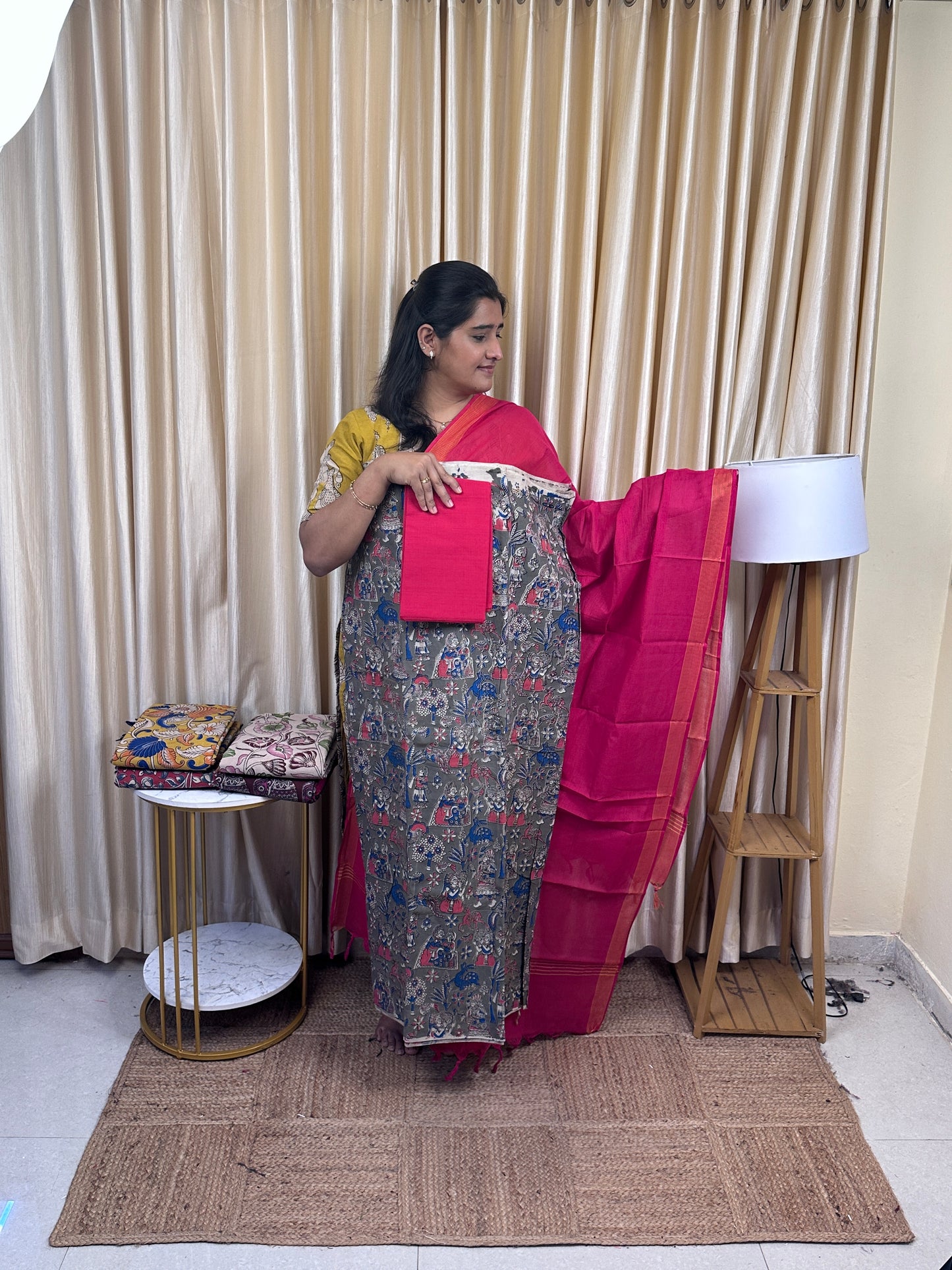 Kalamkari 3 piece set -TPK5