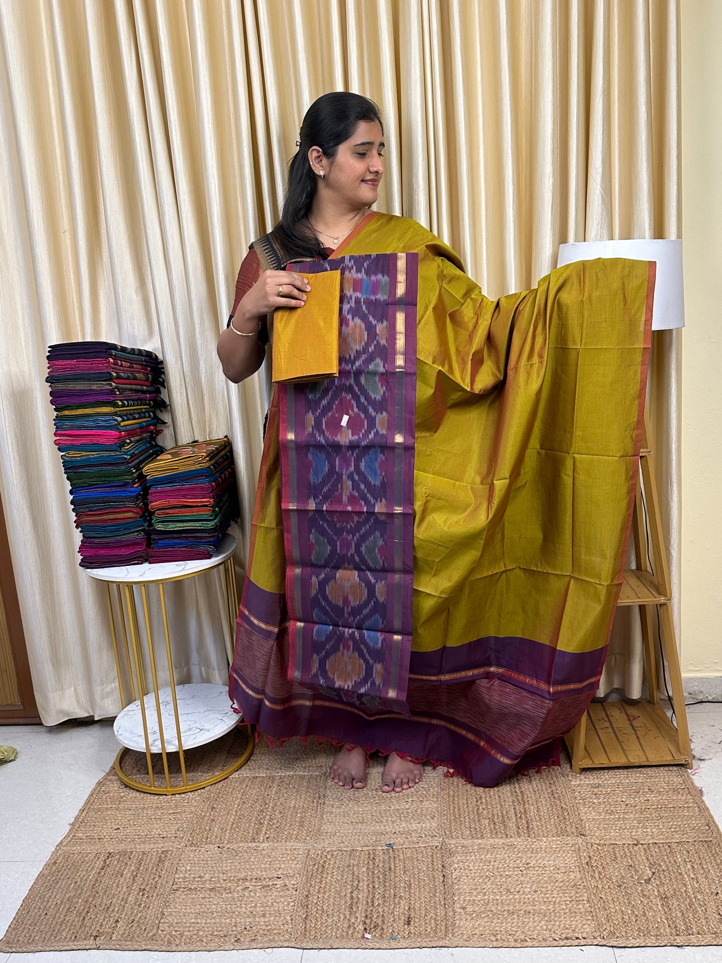Pochampalli sico 3 piece set-SICO35