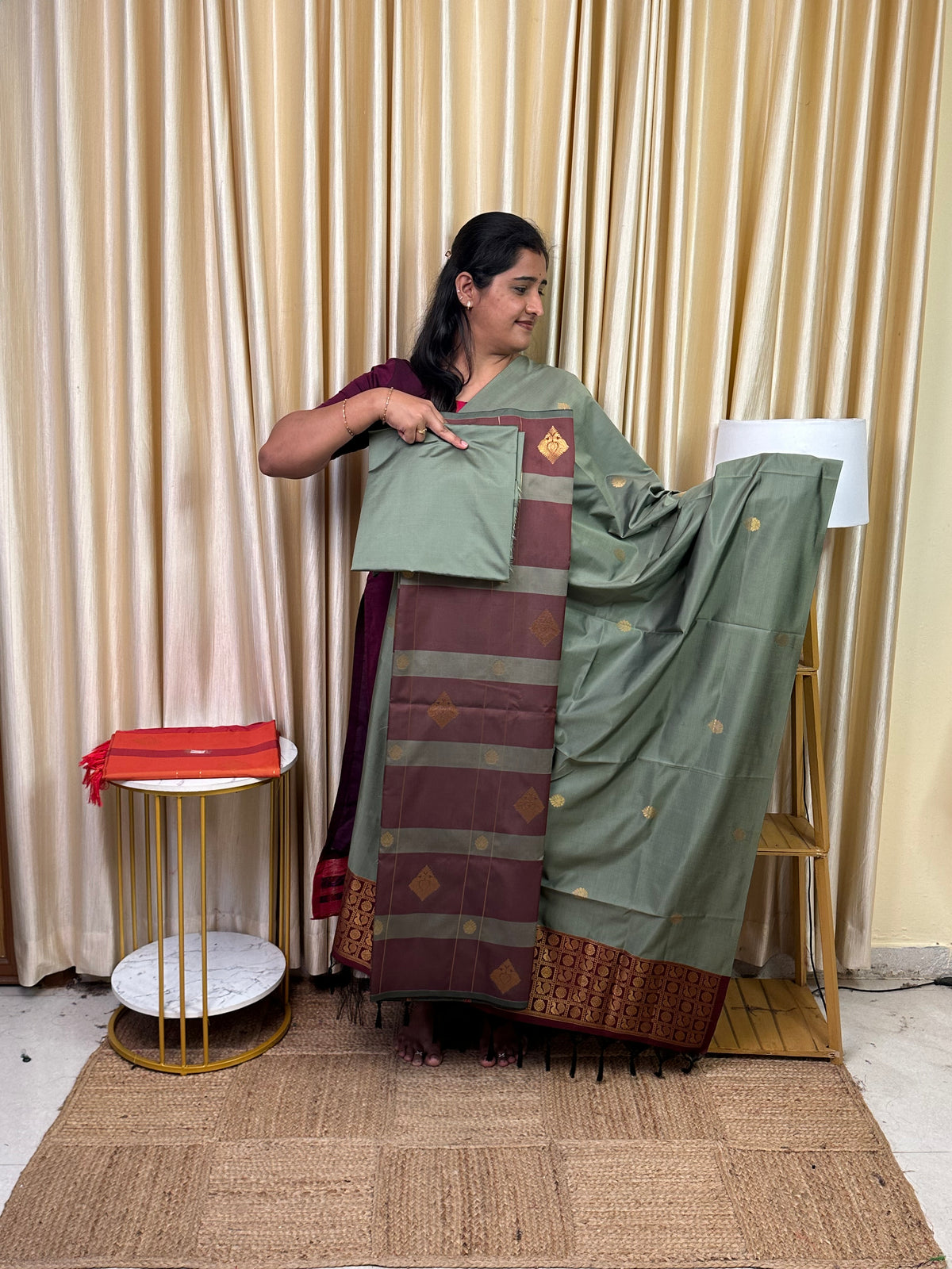 Soft silk 3 piece set -Annam 4