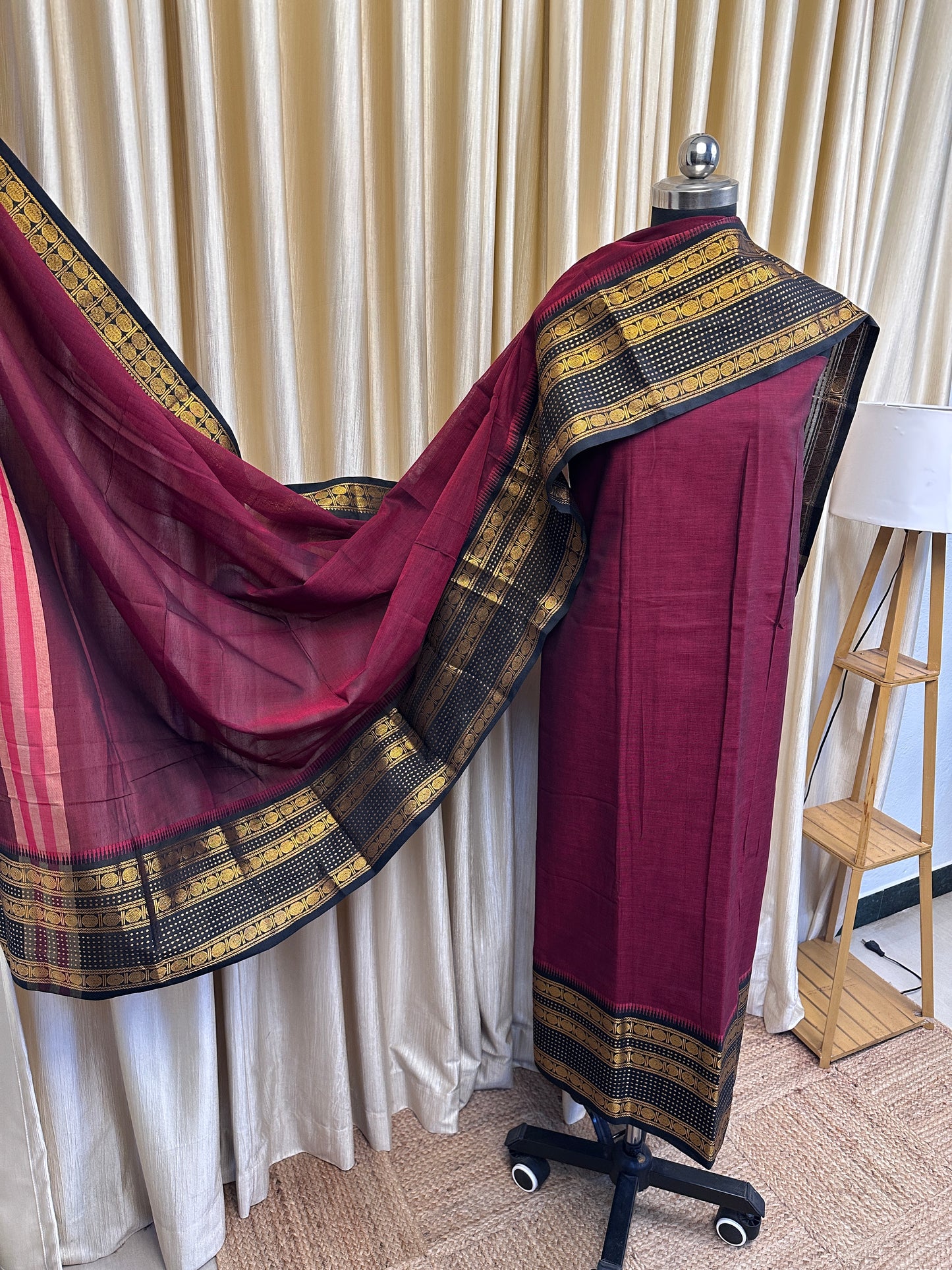 Vintage Narayanpet Dress material (4.5m Top)-Viga 6