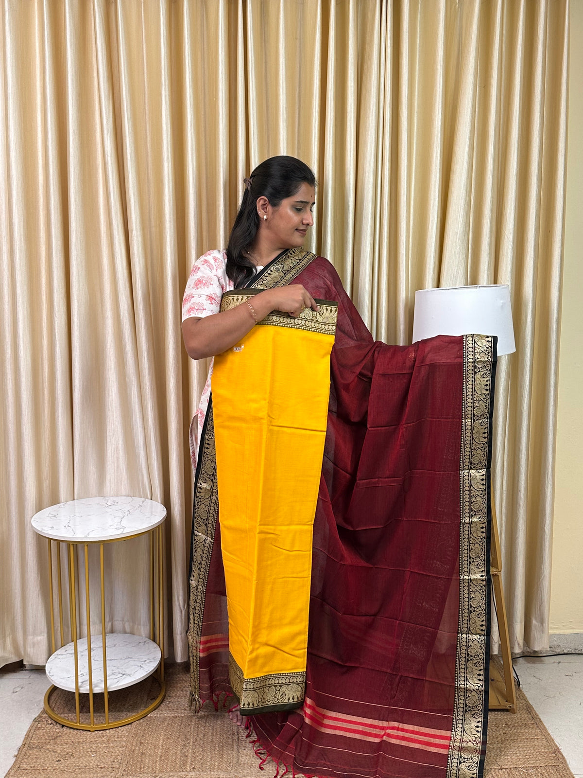 Narayanpet dress material (4.5m top) - PE7