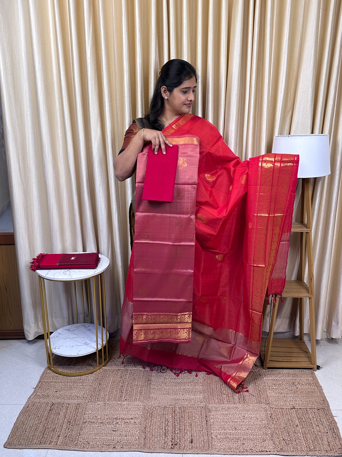 Kanchi Border Mangalgiri Handloom-KMCH5