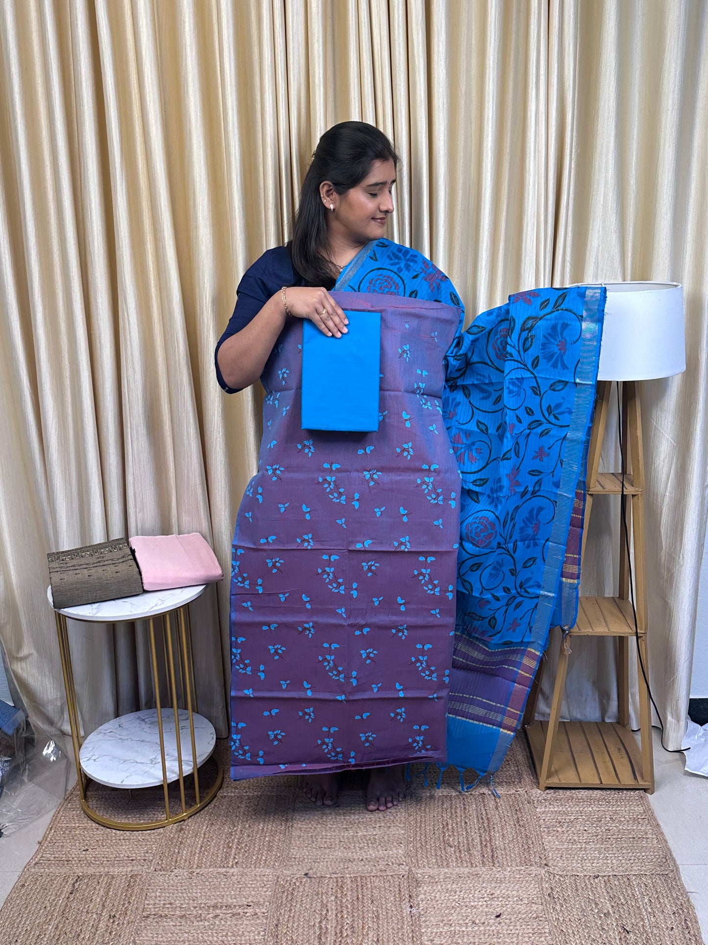Premium Printed south cotton- kathai 9