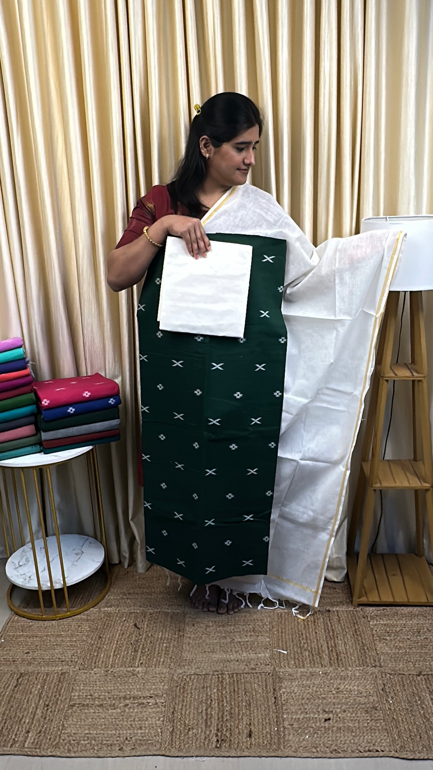 South cotton 3 piece set-SH10