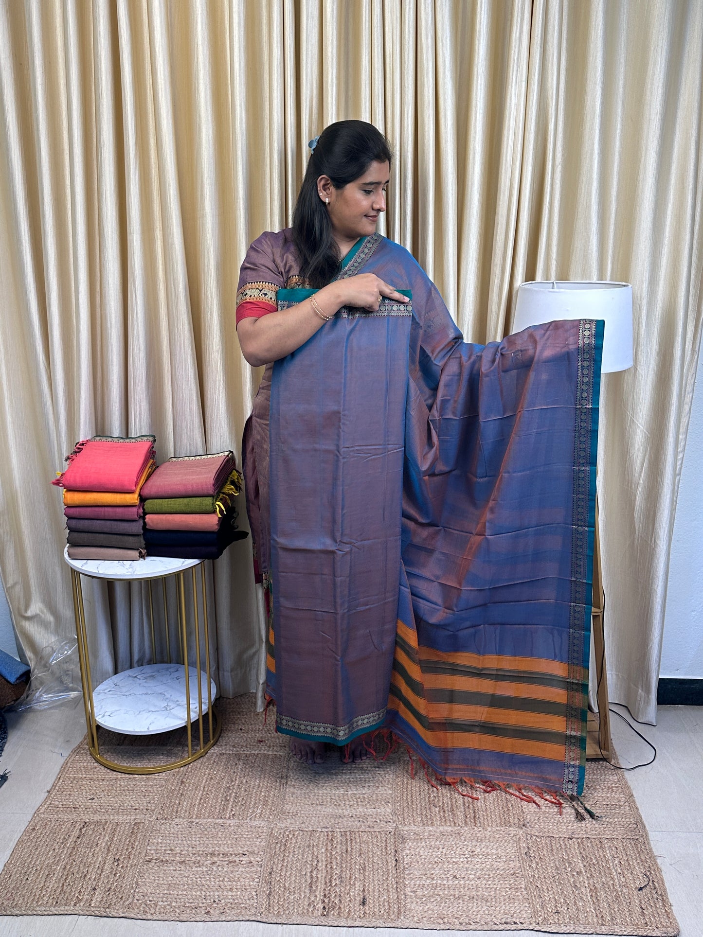 Narayanpet dress material (4.5m top) - IVAL31