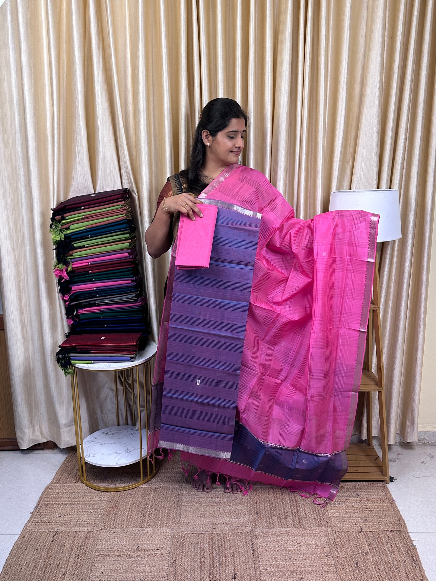 Special butta Handloom Mangalgiri pattu -SRM16