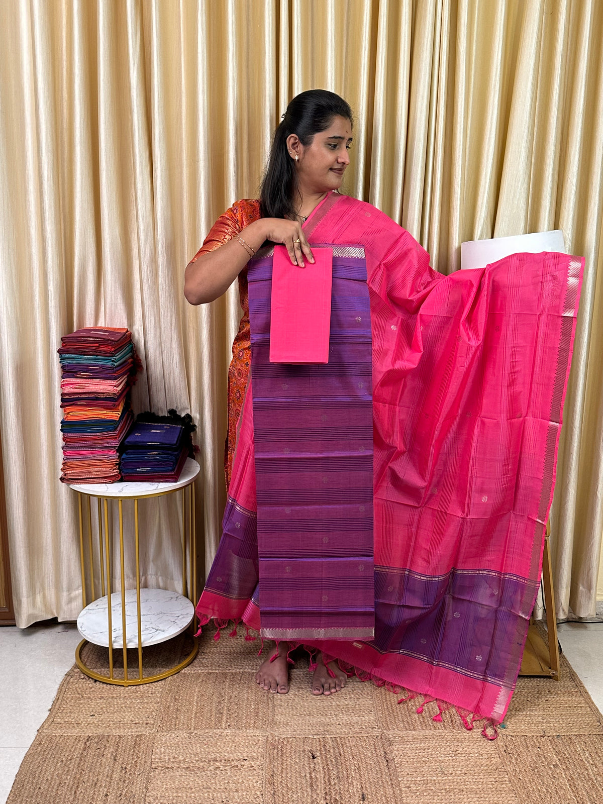 Special butta Handloom Mangalgiri-HMSB9