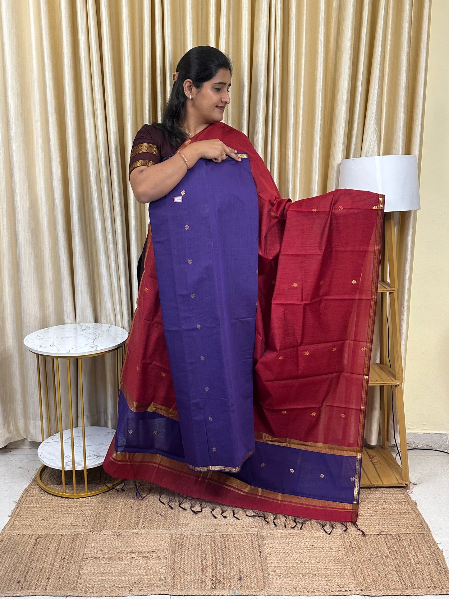 Maheswari silk cotton 2 piece set- M3