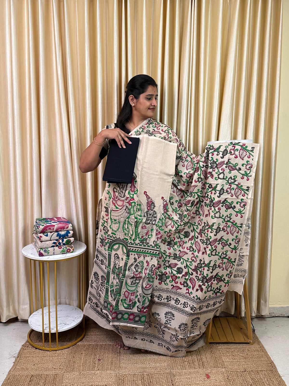 Kalamkari 3 piece set -KMK 31