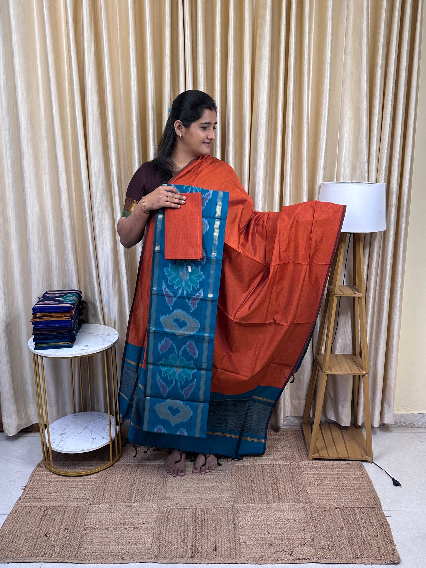 Pochampalli sico 3 piece set-SICO18