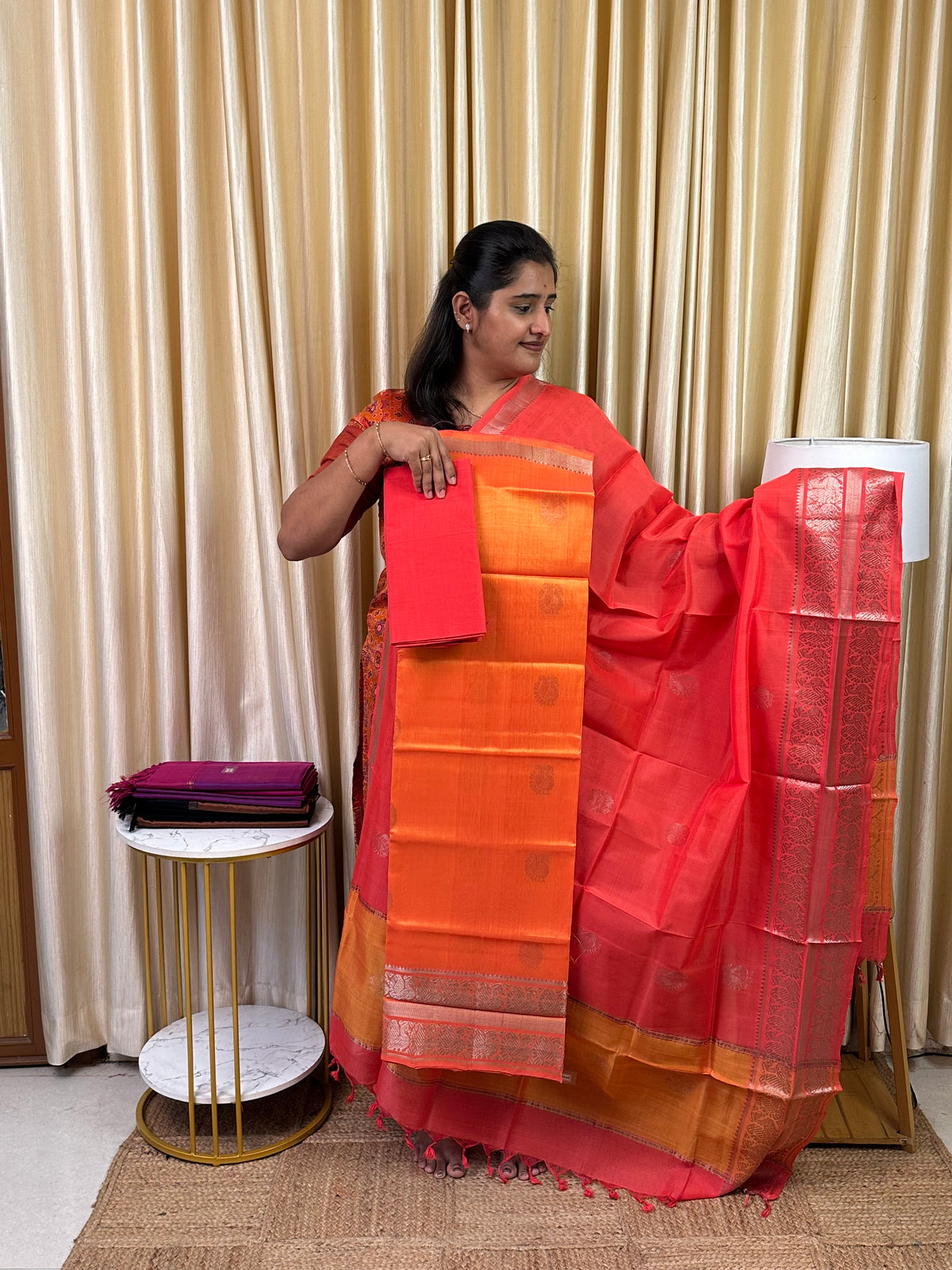 Kanchi Border Mangalgiri Handloom-KMCH2