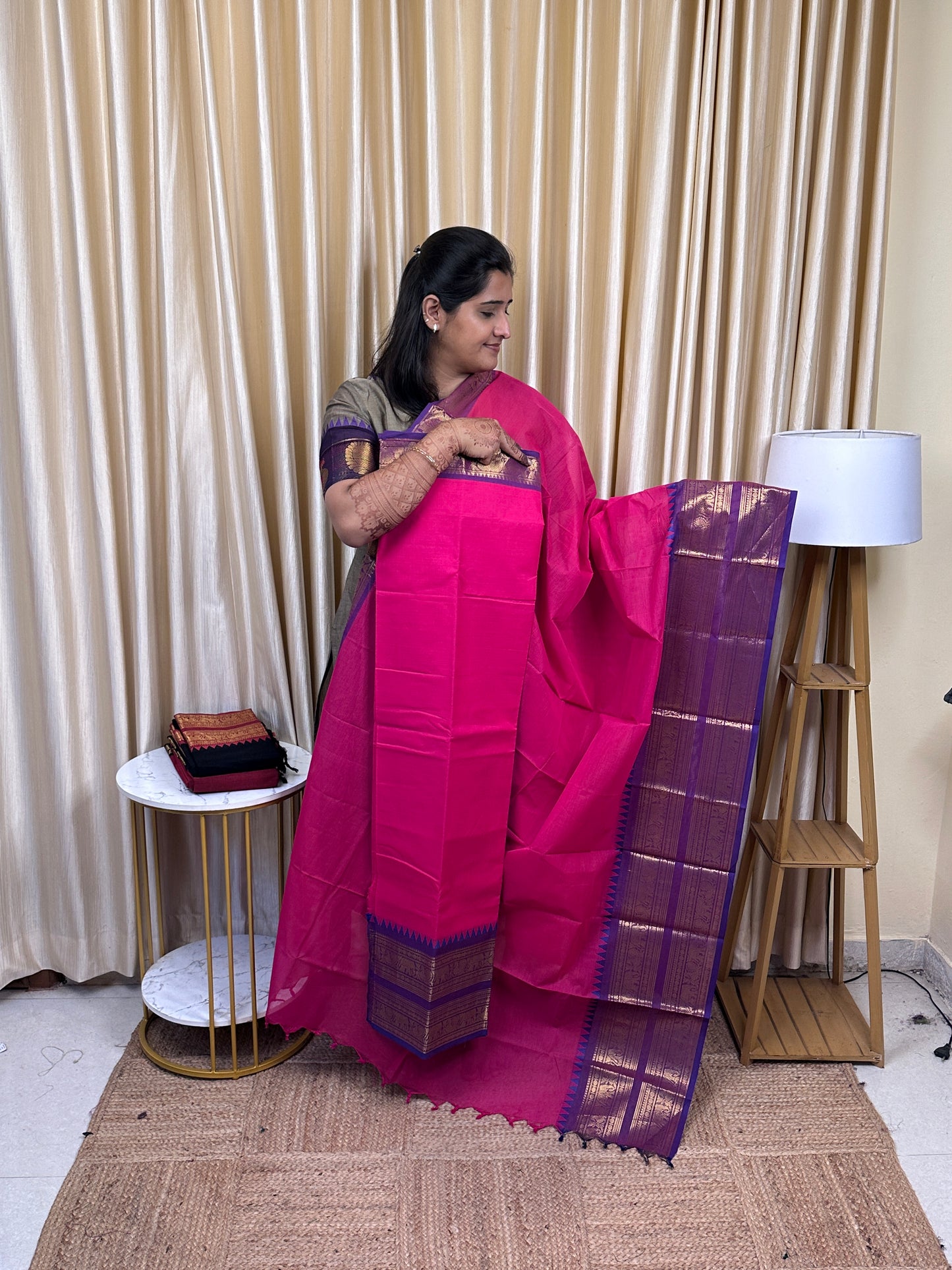 Isai Bigborder Chettinad 2 piece set - ISAI 17