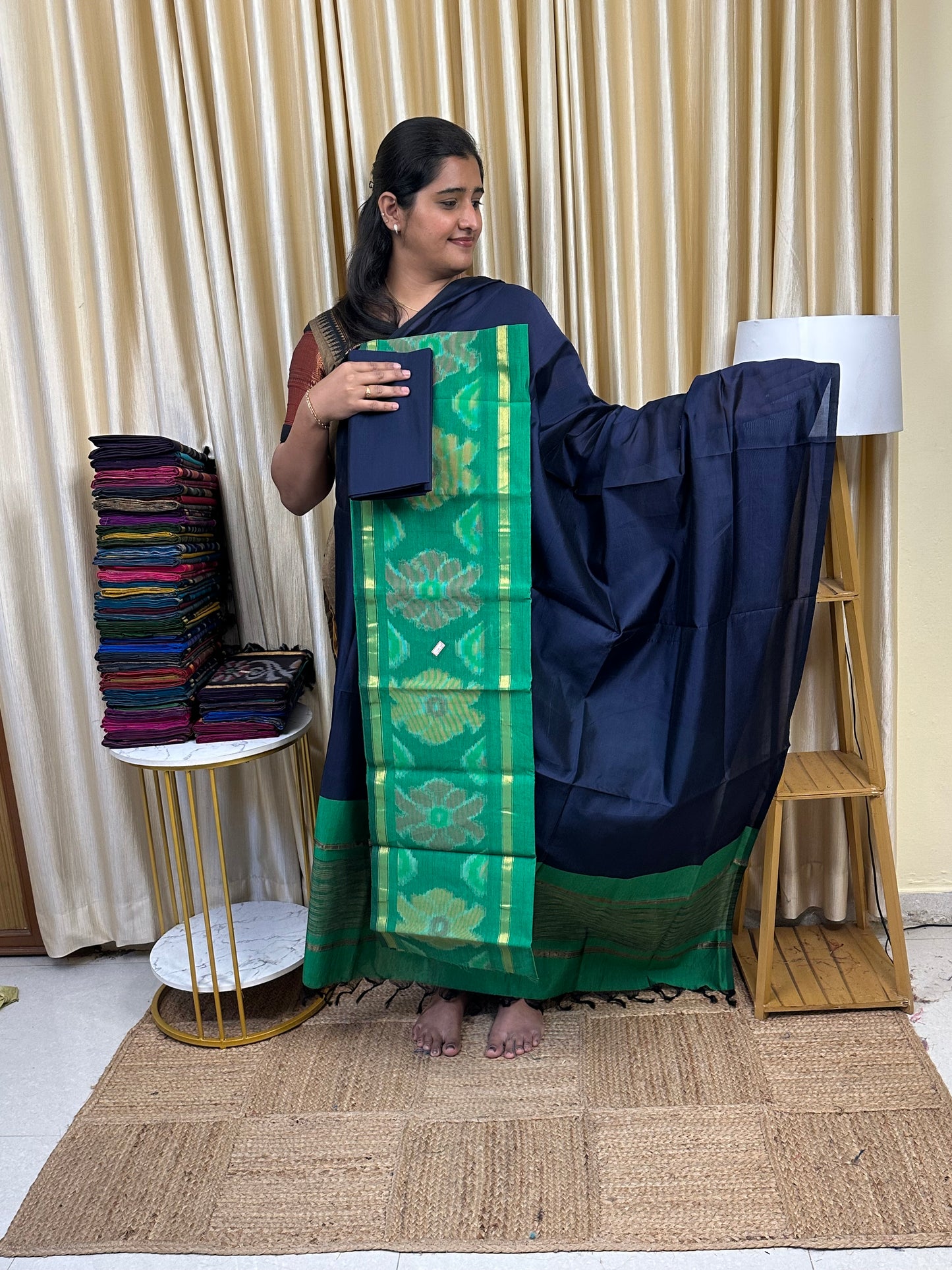 Pochampalli sico 3 piece set-SICO40
