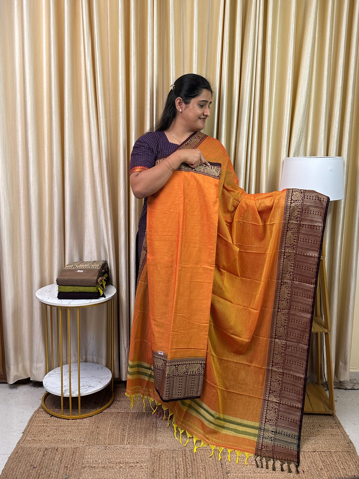 Narayanpet dress material (4.5m top) - Tharagai 6