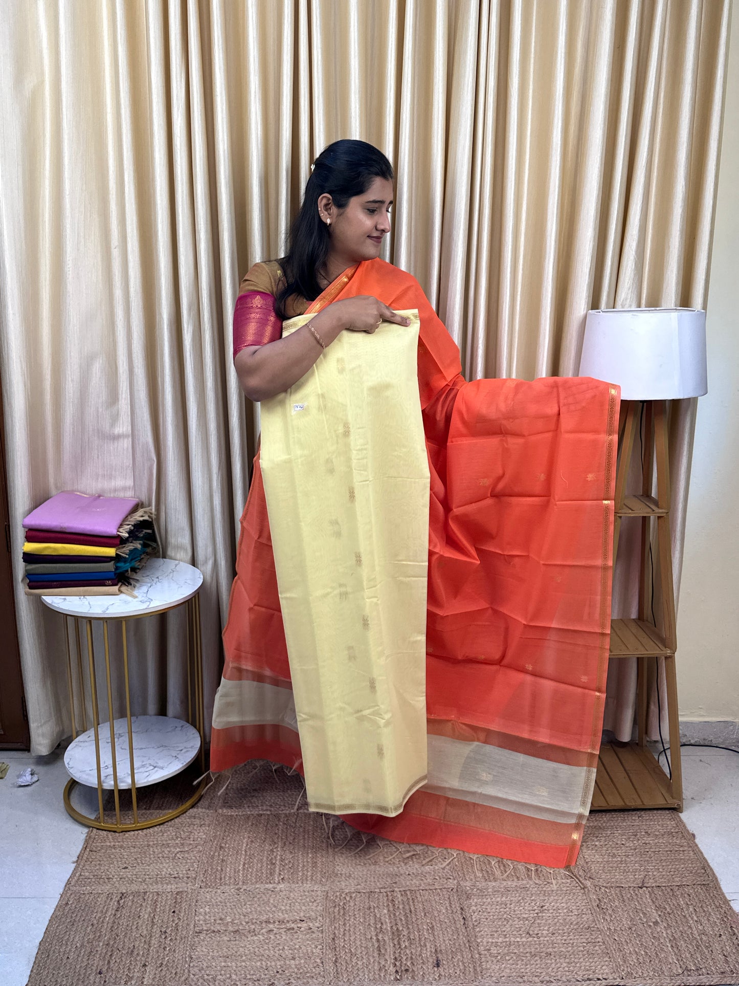 Maheswari silk cotton 2 piece set- MH22