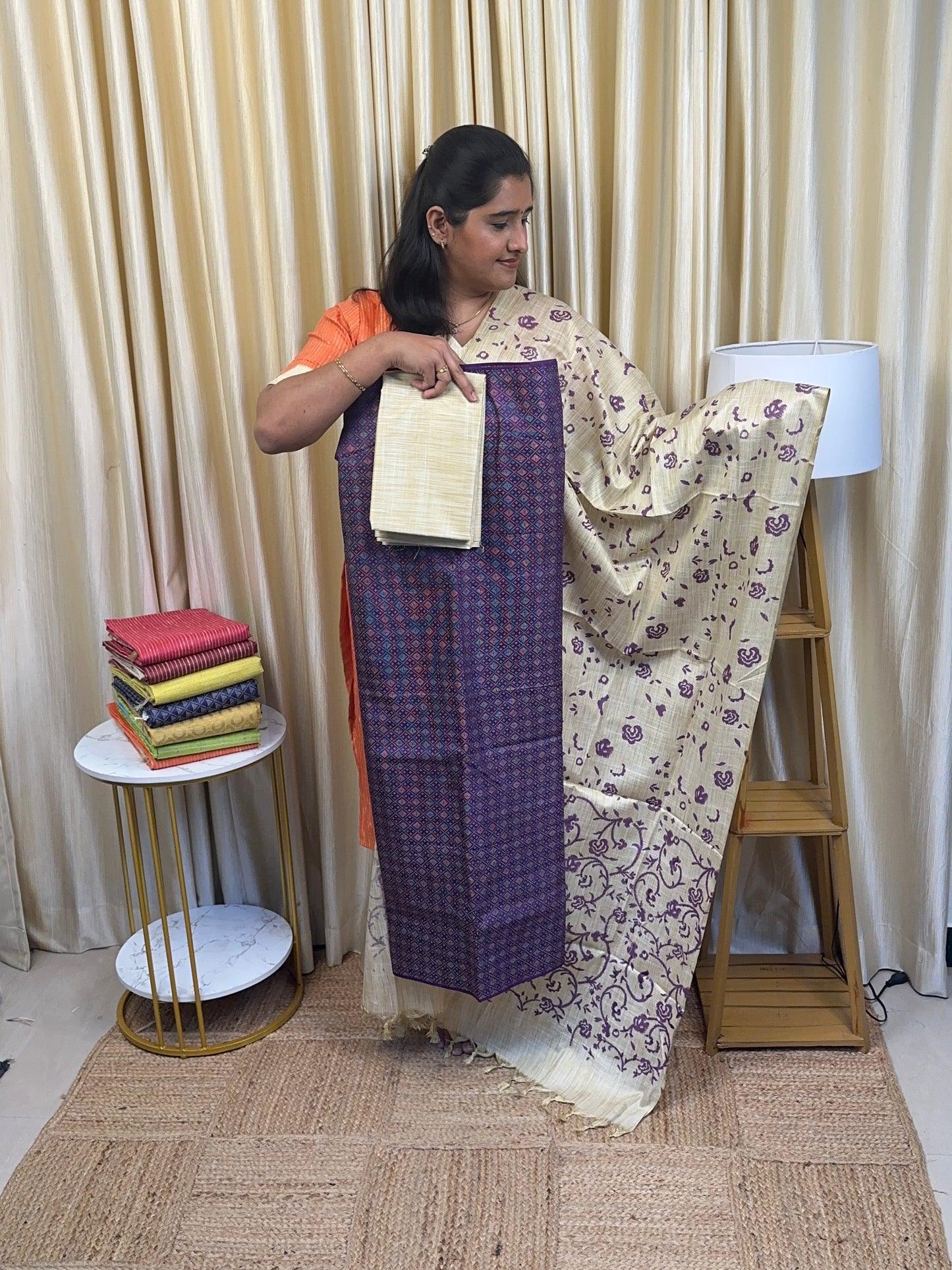 Mix and match (3 piece set) madhubani Printed-TTP17