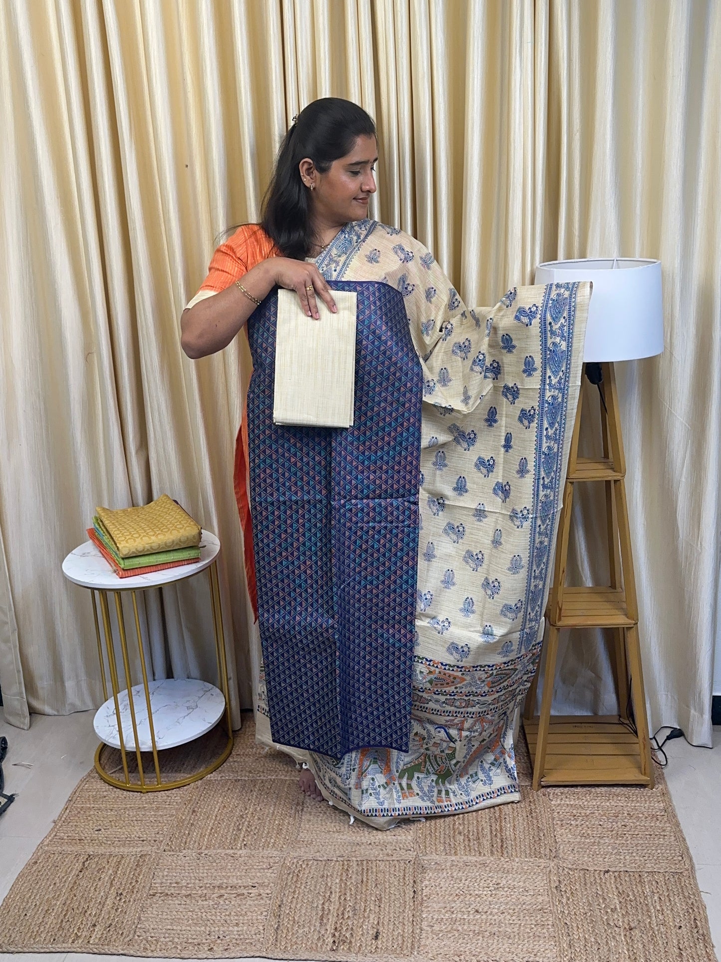 Mix and match (3 piece set) madhubani Printed-TTP16