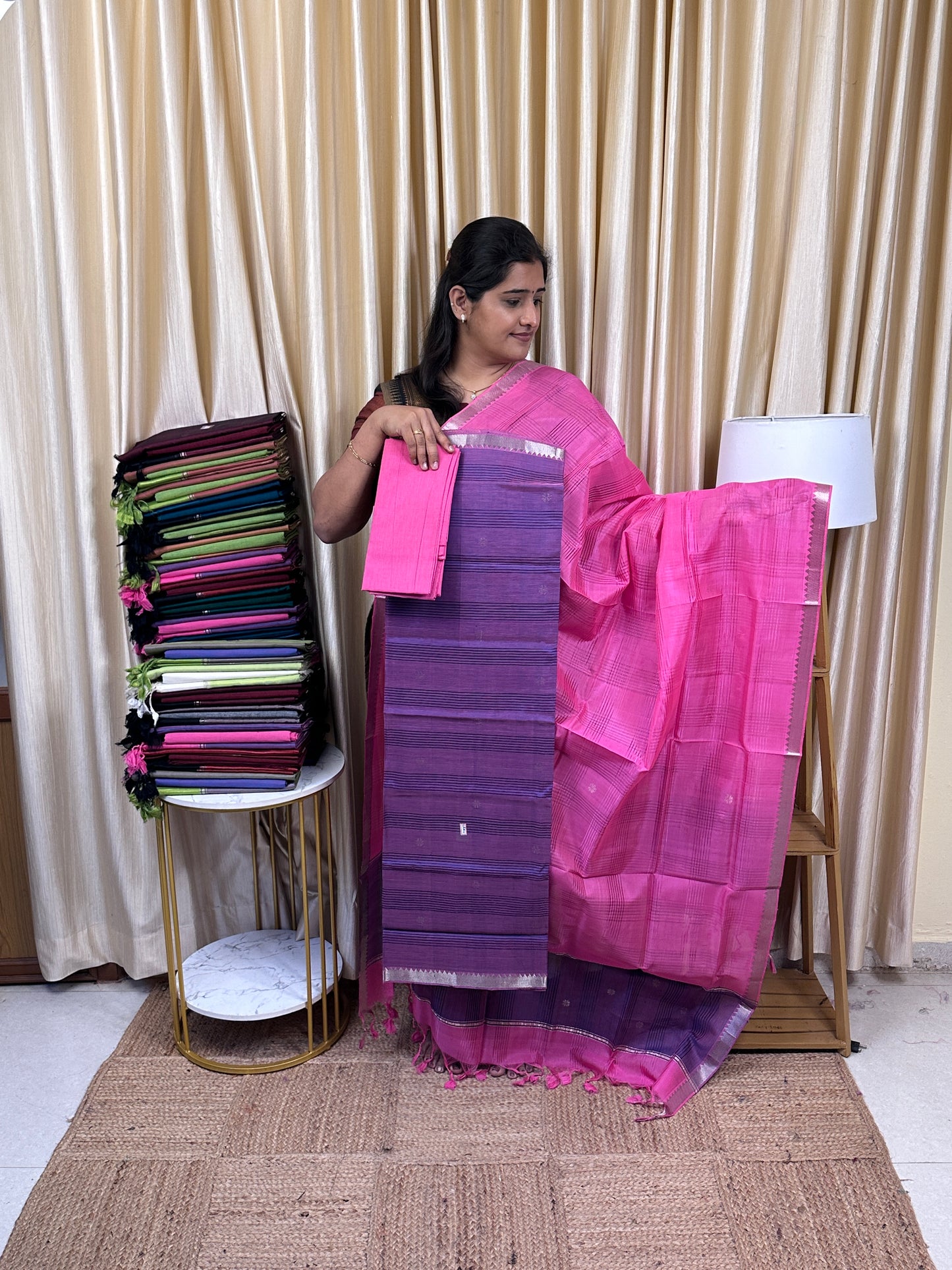 Special butta Handloom Mangalgiri pattu -SRM11