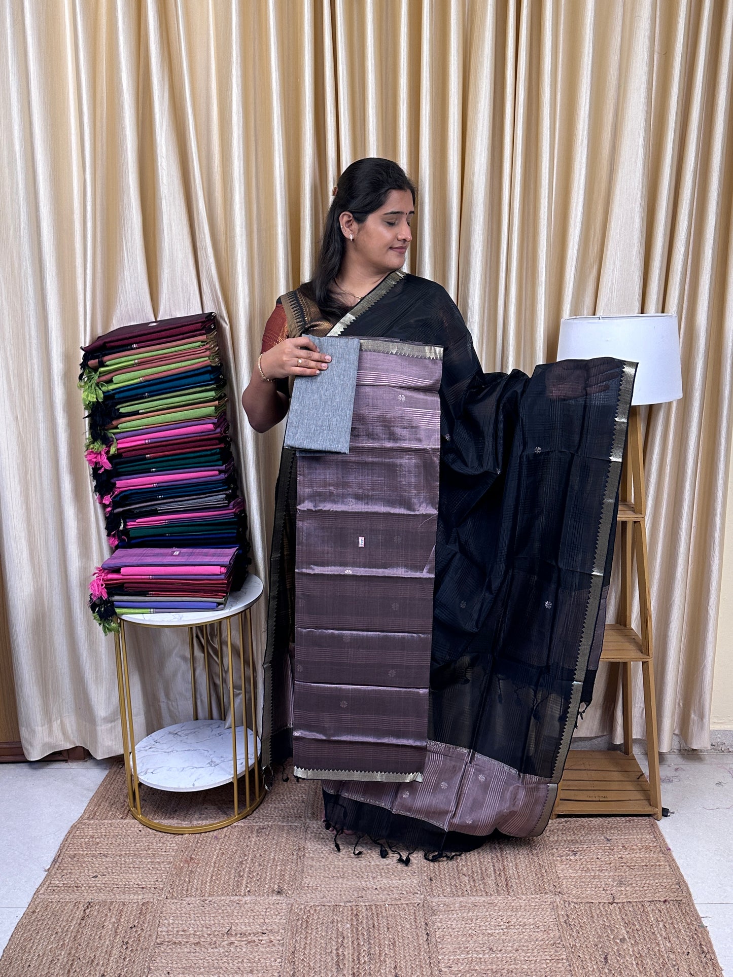 Special butta Handloom Mangalgiri pattu -SRM15