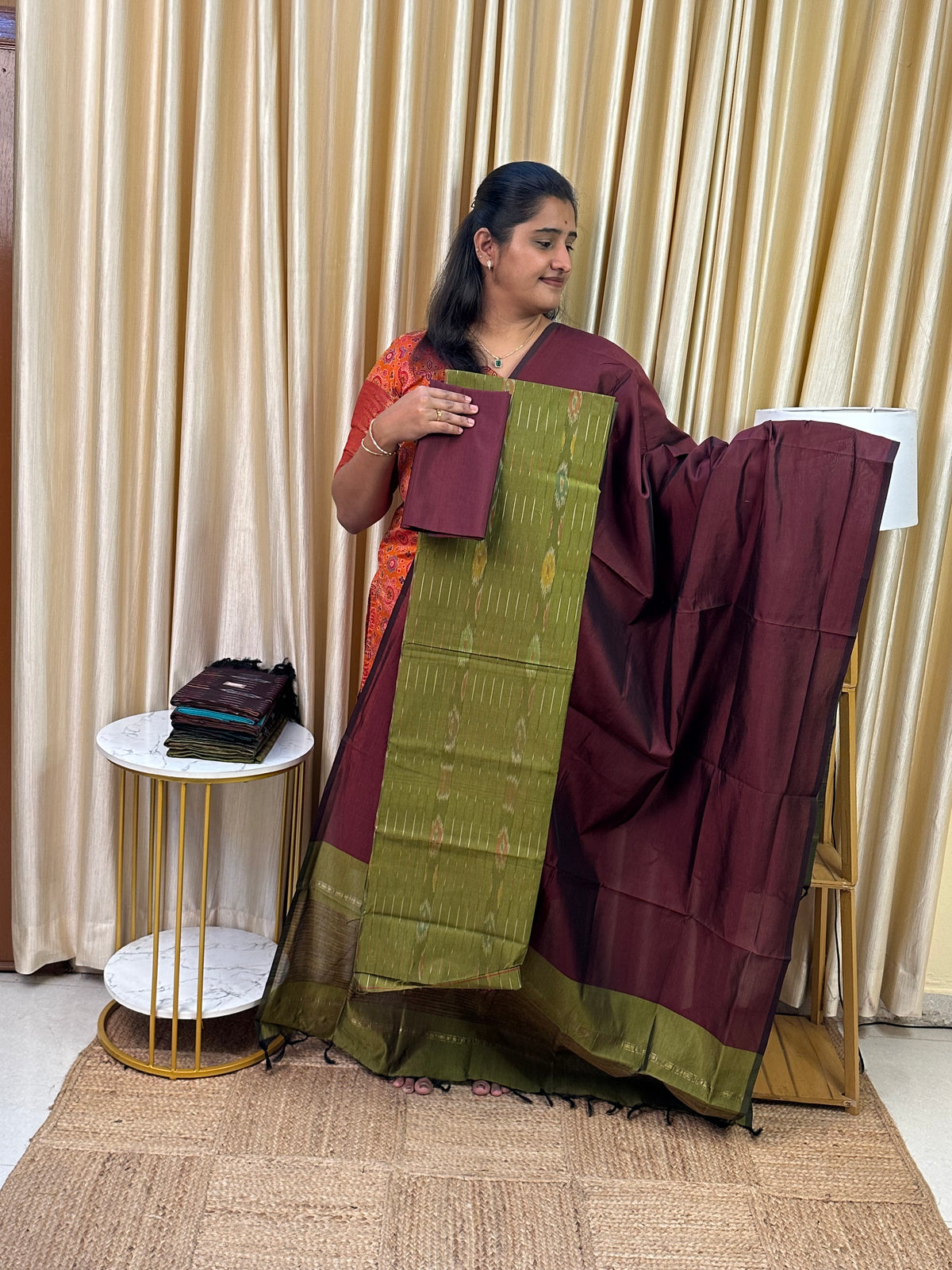Special Pochampalli sico Full weave 3 piece set-SPD22
