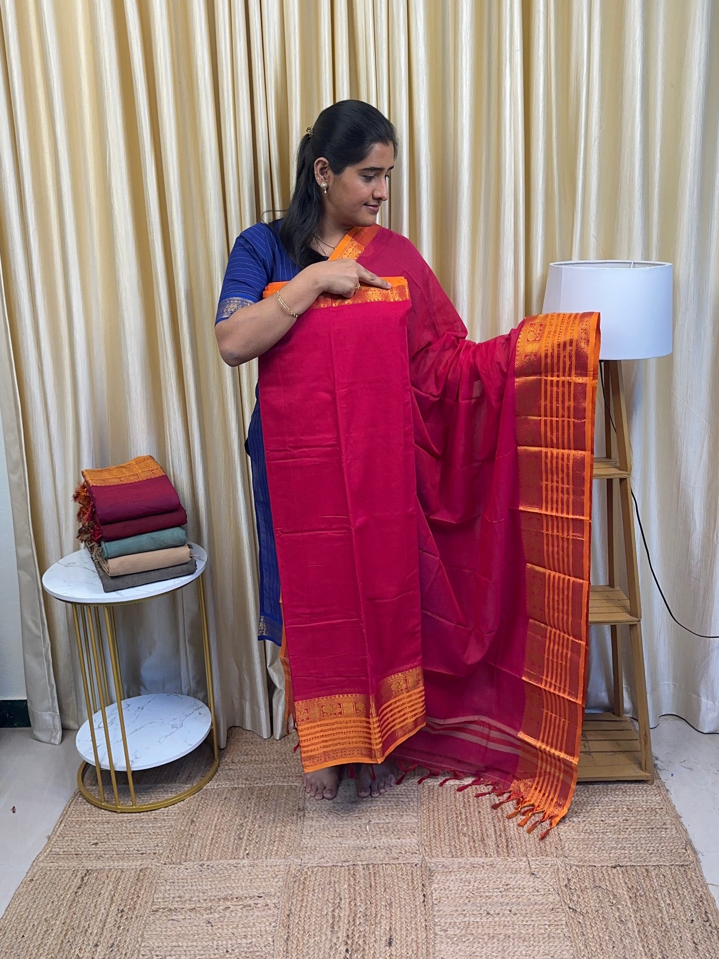 Pink Royal border Narayanpet