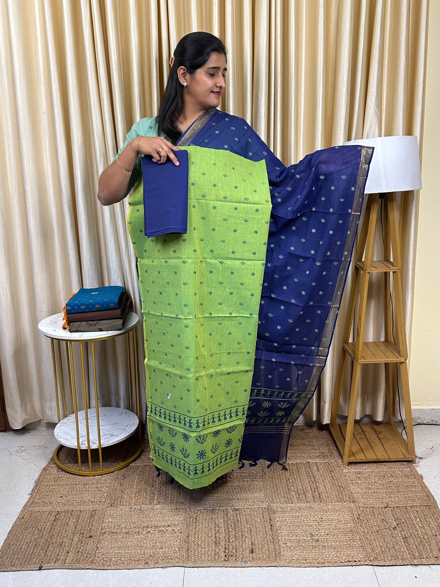 Premium Printed south cotton- kathai 40