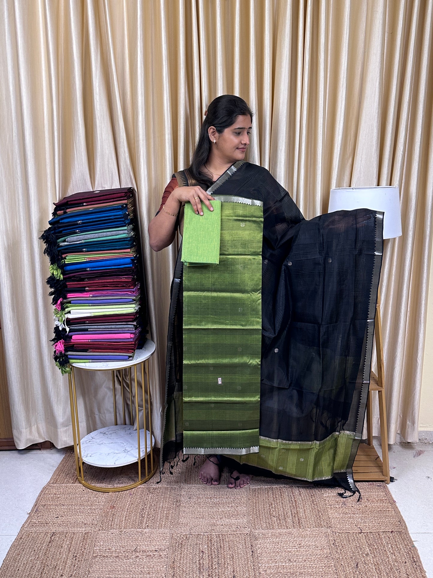 Special butta Handloom Mangalgiri pattu -SRM2