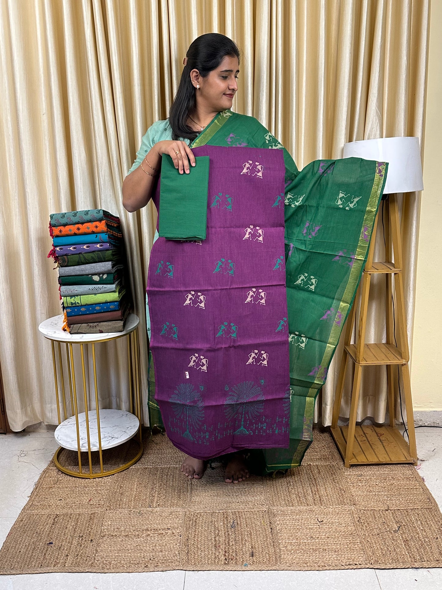 Premium Printed south cotton- kathai 31