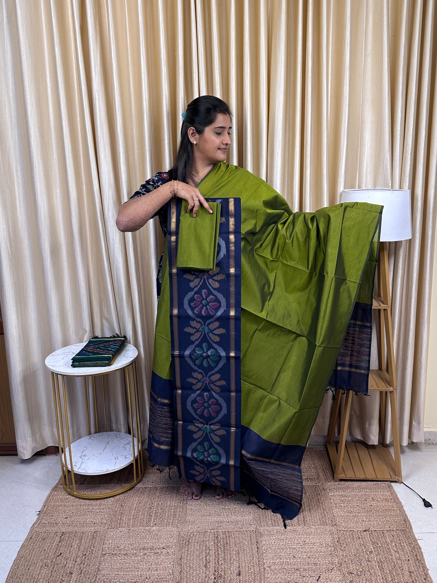 Pochampalli sico 3 piece set-SICO26
