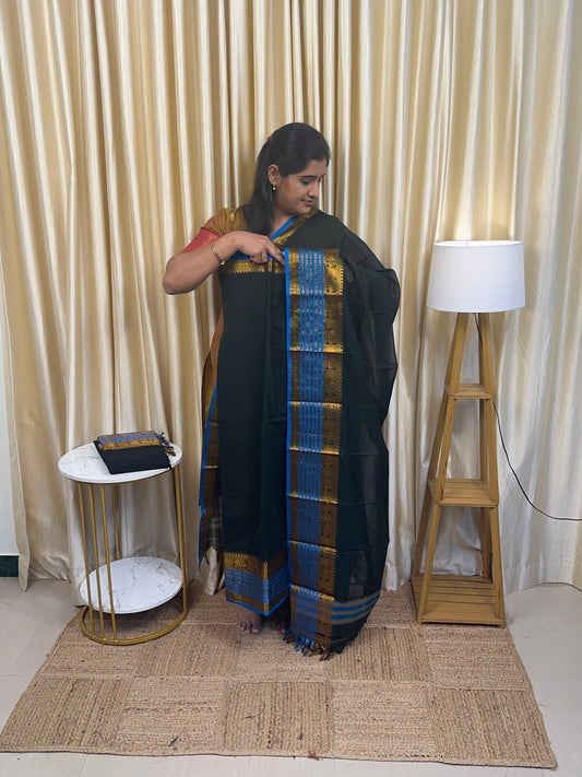 Royal border Narayanapet emerald