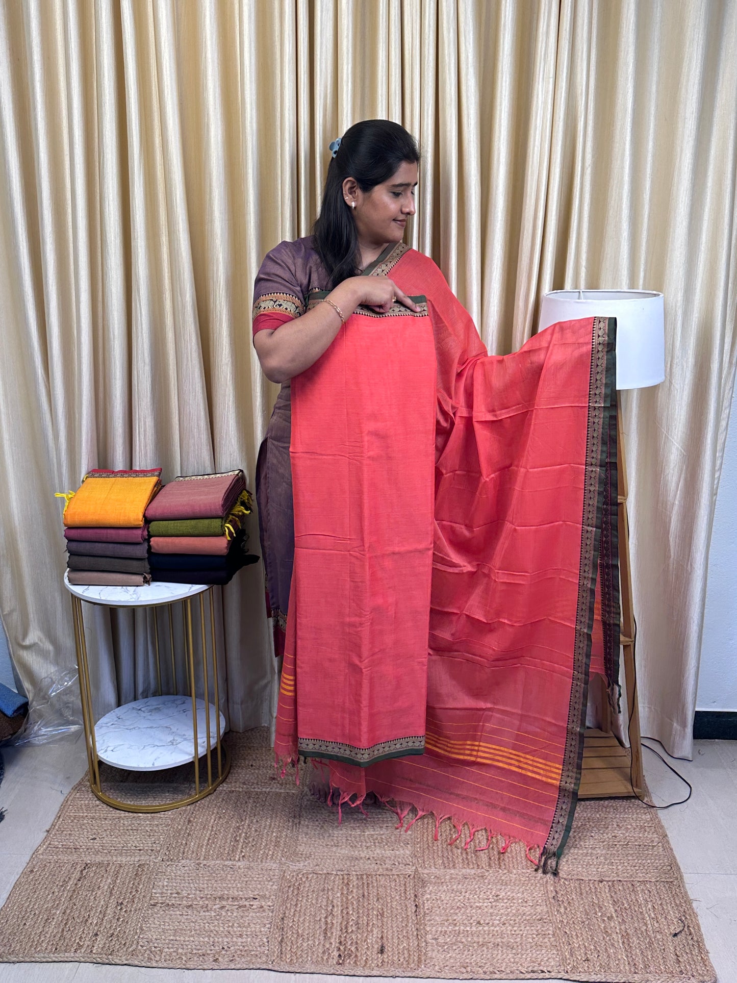 Narayanpet dress material (4.5m top) - IVAL23