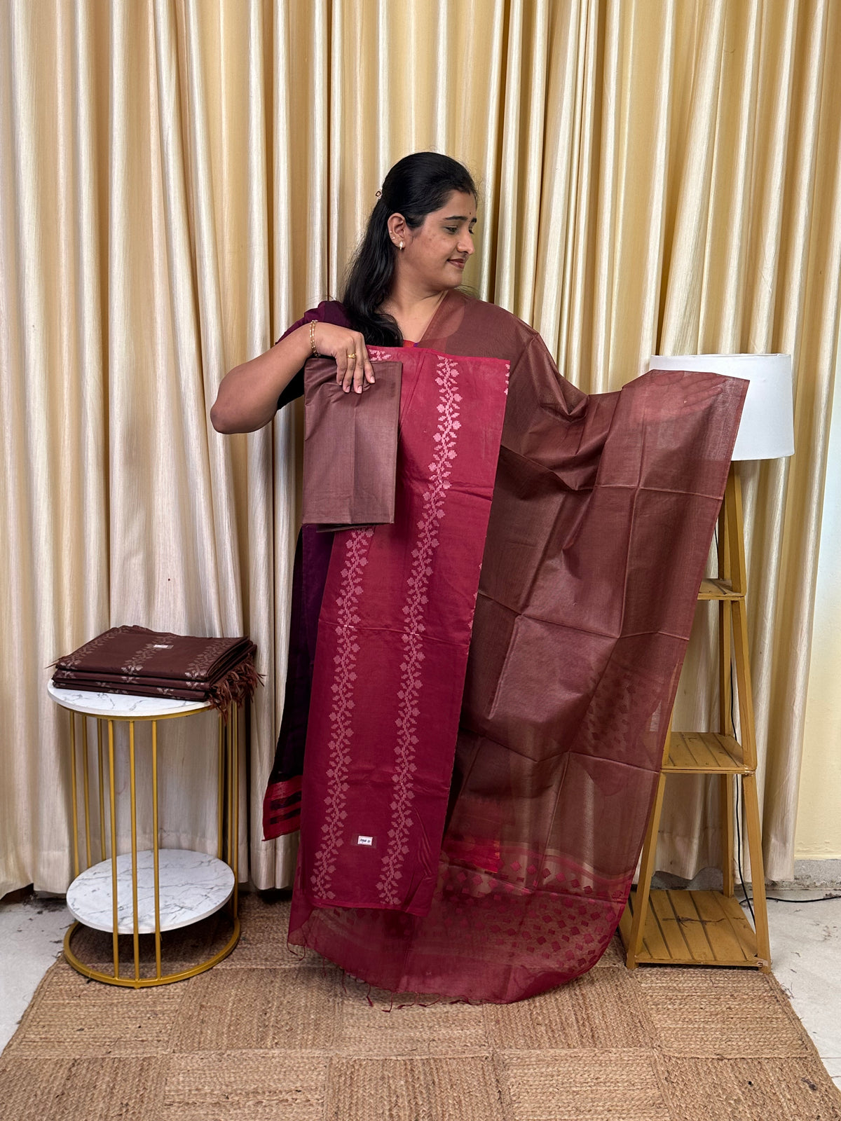 Agal silk cotton 3 piece set - Agal9