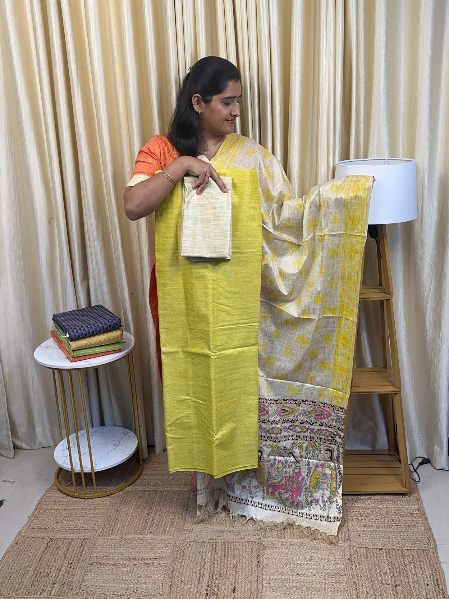 Mix and match (3 piece set) madhubani Printed-TTP18