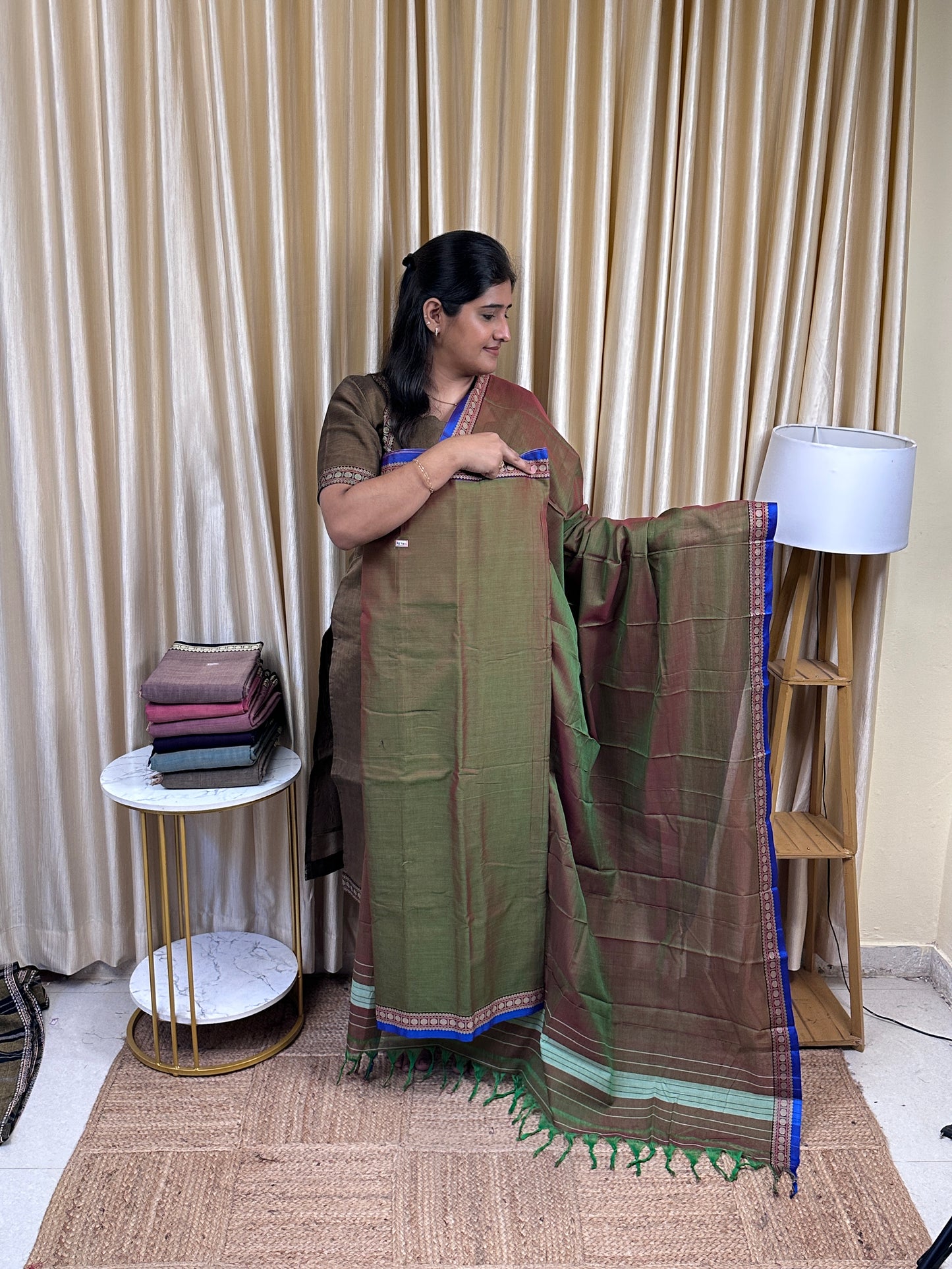 Narayanpet dress material (4.5m top) - IVAL54
