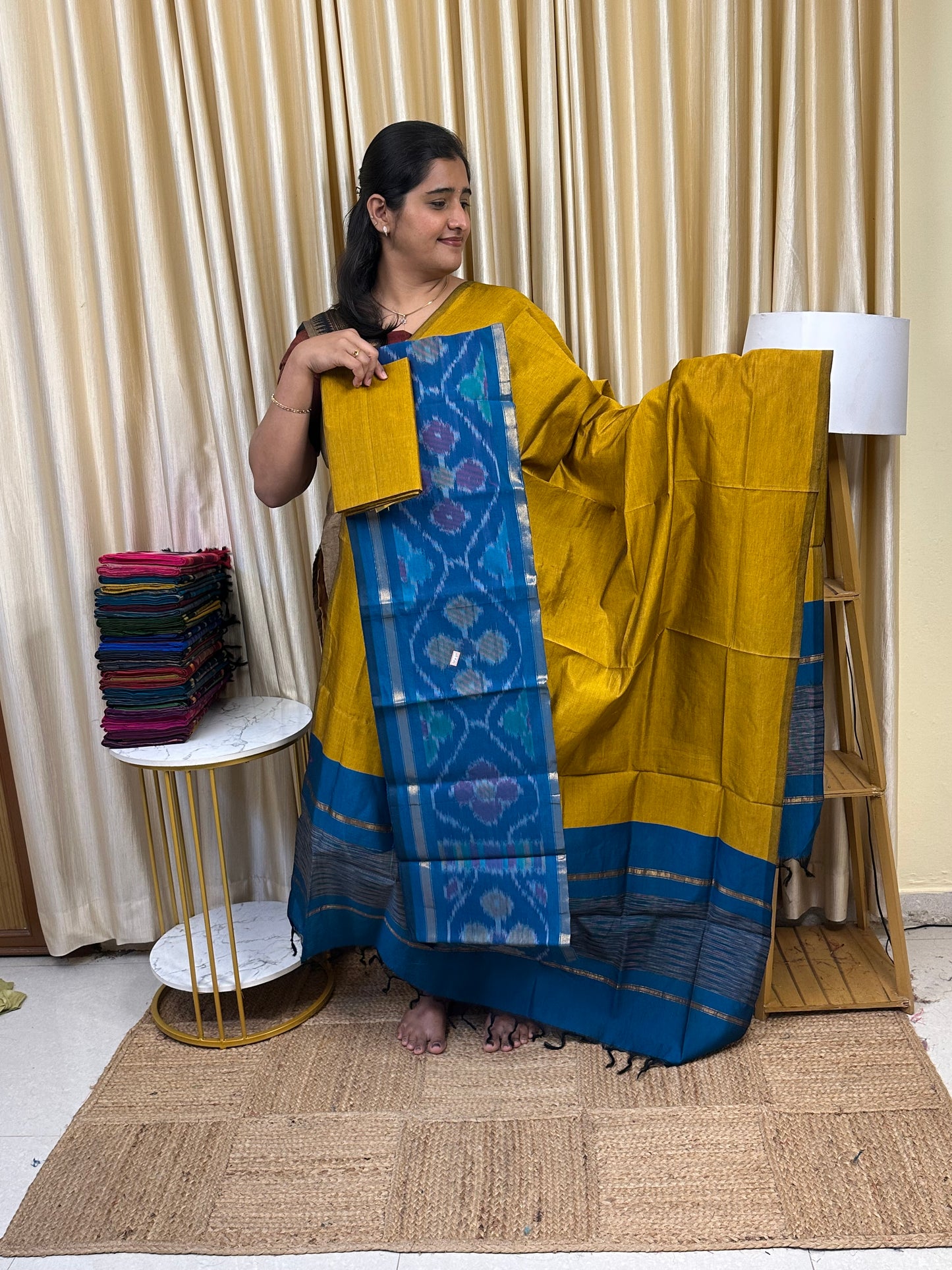 Pochampalli sico 3 piece set-SICO49