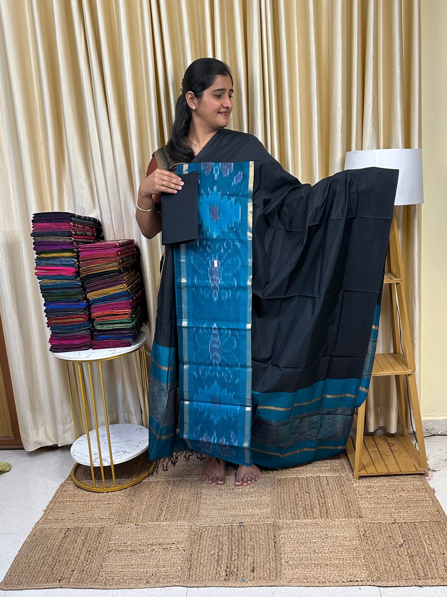 Pochampalli sico 3 piece set-SICO30