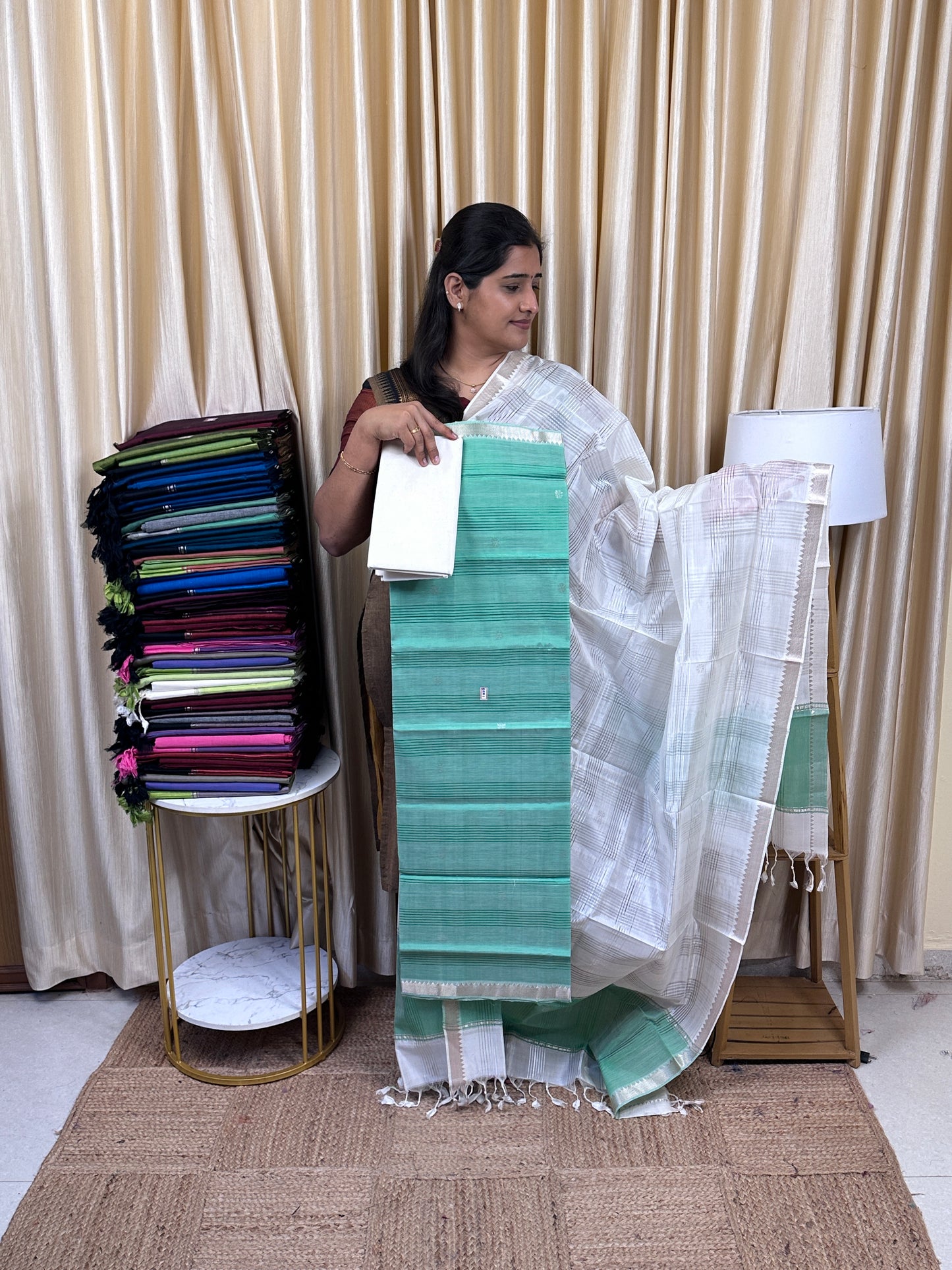 Special butta Handloom Mangalgiri pattu -SRM1