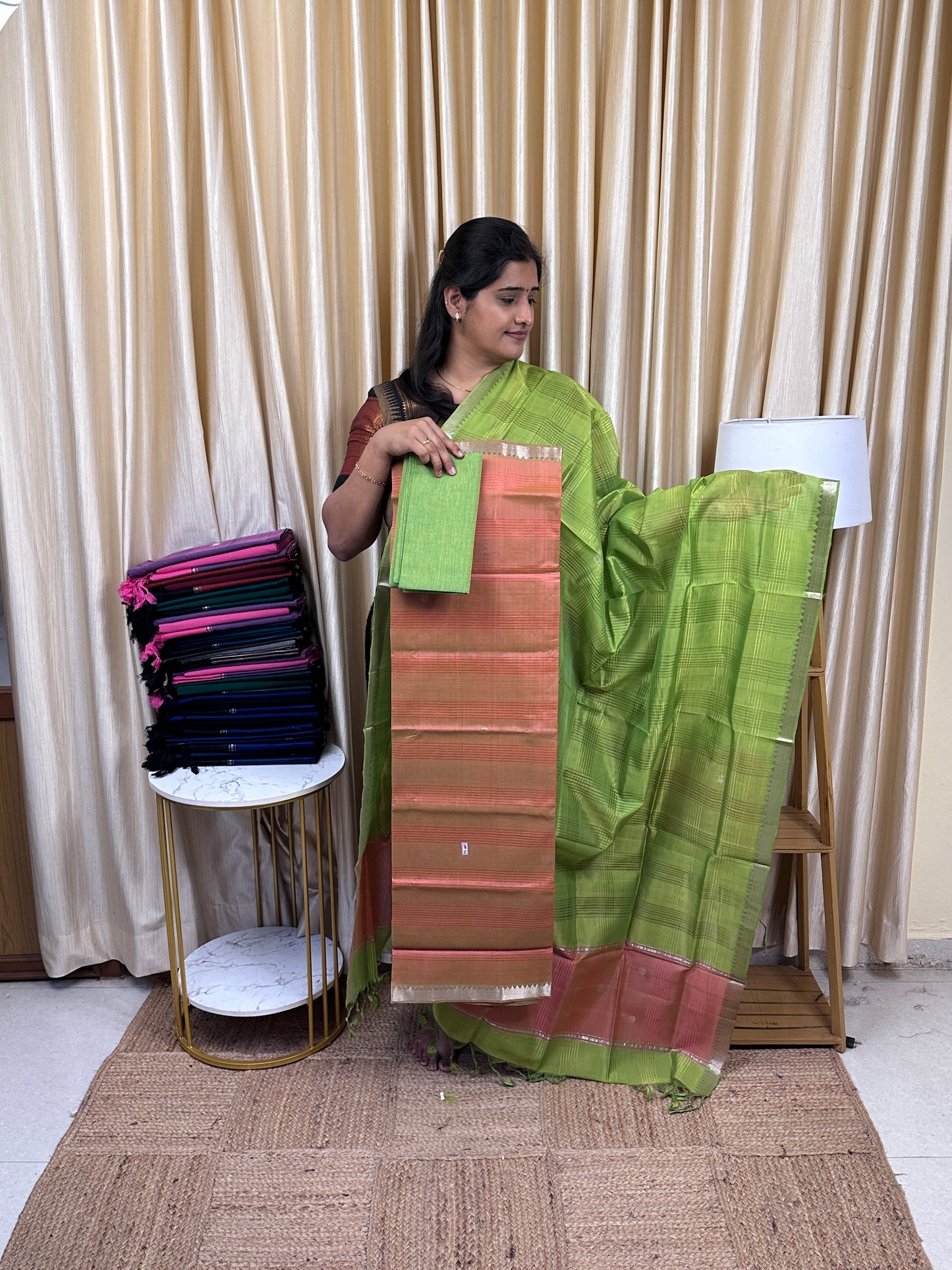 Special butta Handloom Mangalgiri pattu -SRM24