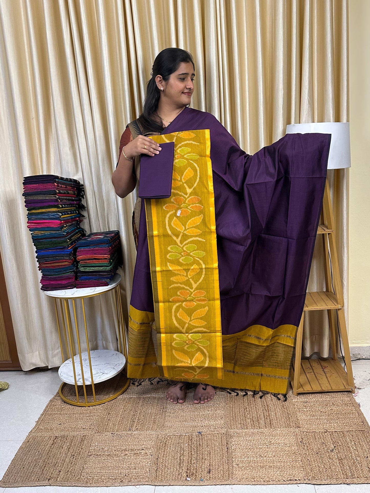 Pochampalli sico 3 piece set-SICO36