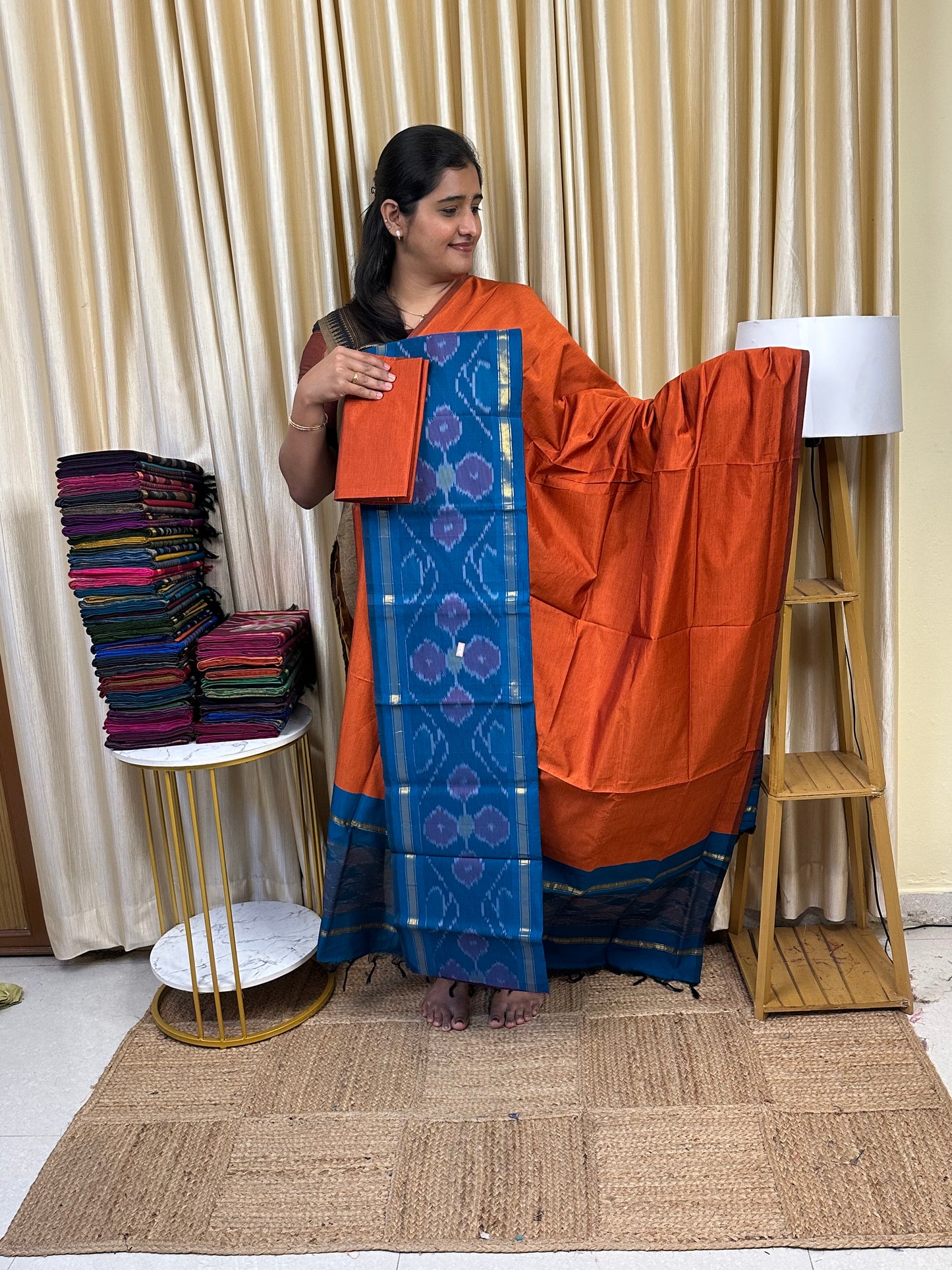 Pochampalli sico 3 piece set-SICO37