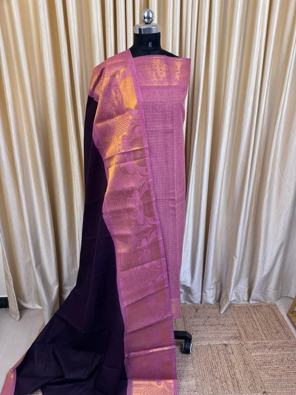 Sungudi Cotton salwar suit-9