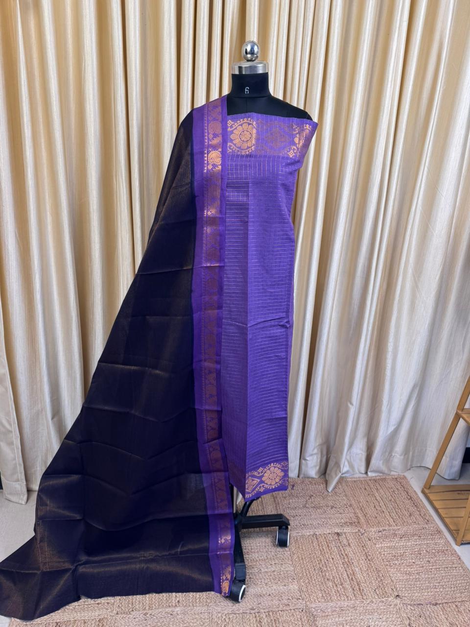 Sungudi Cotton salwar suit-5