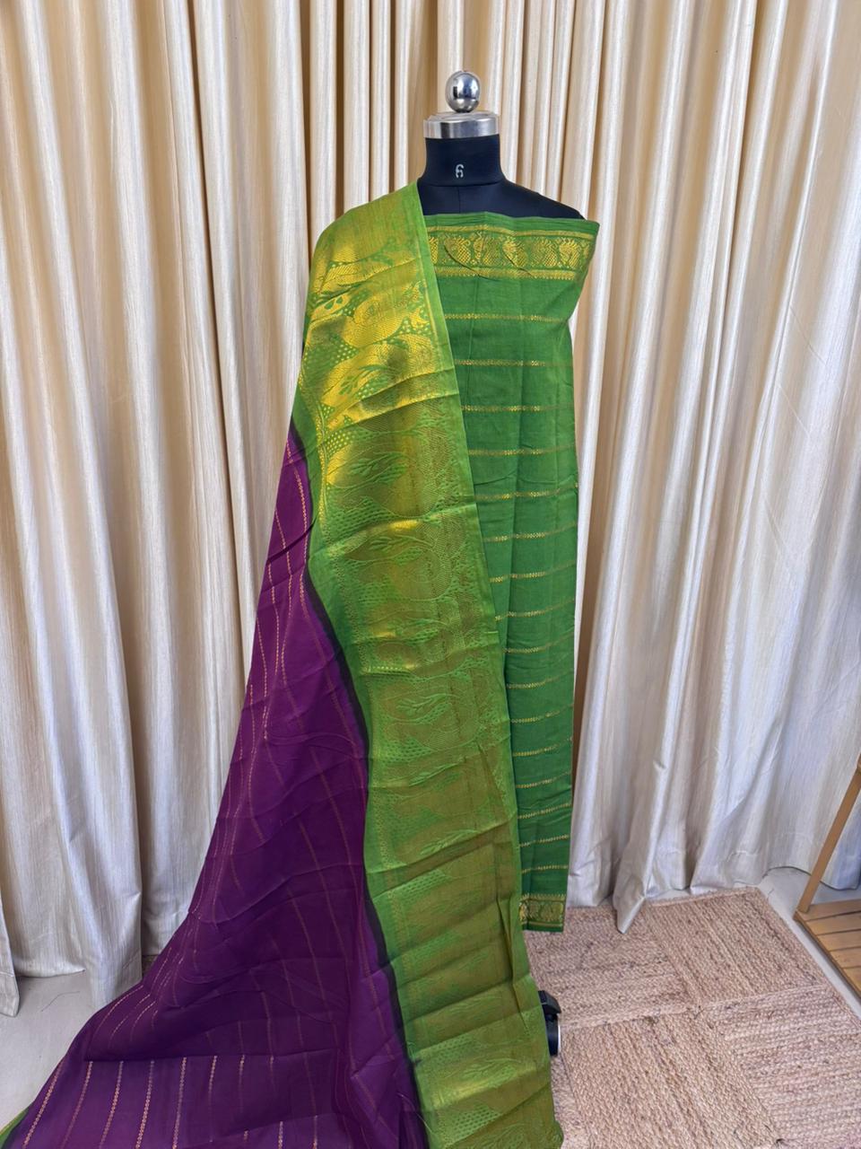 Sungudi Cotton salwar suit-7