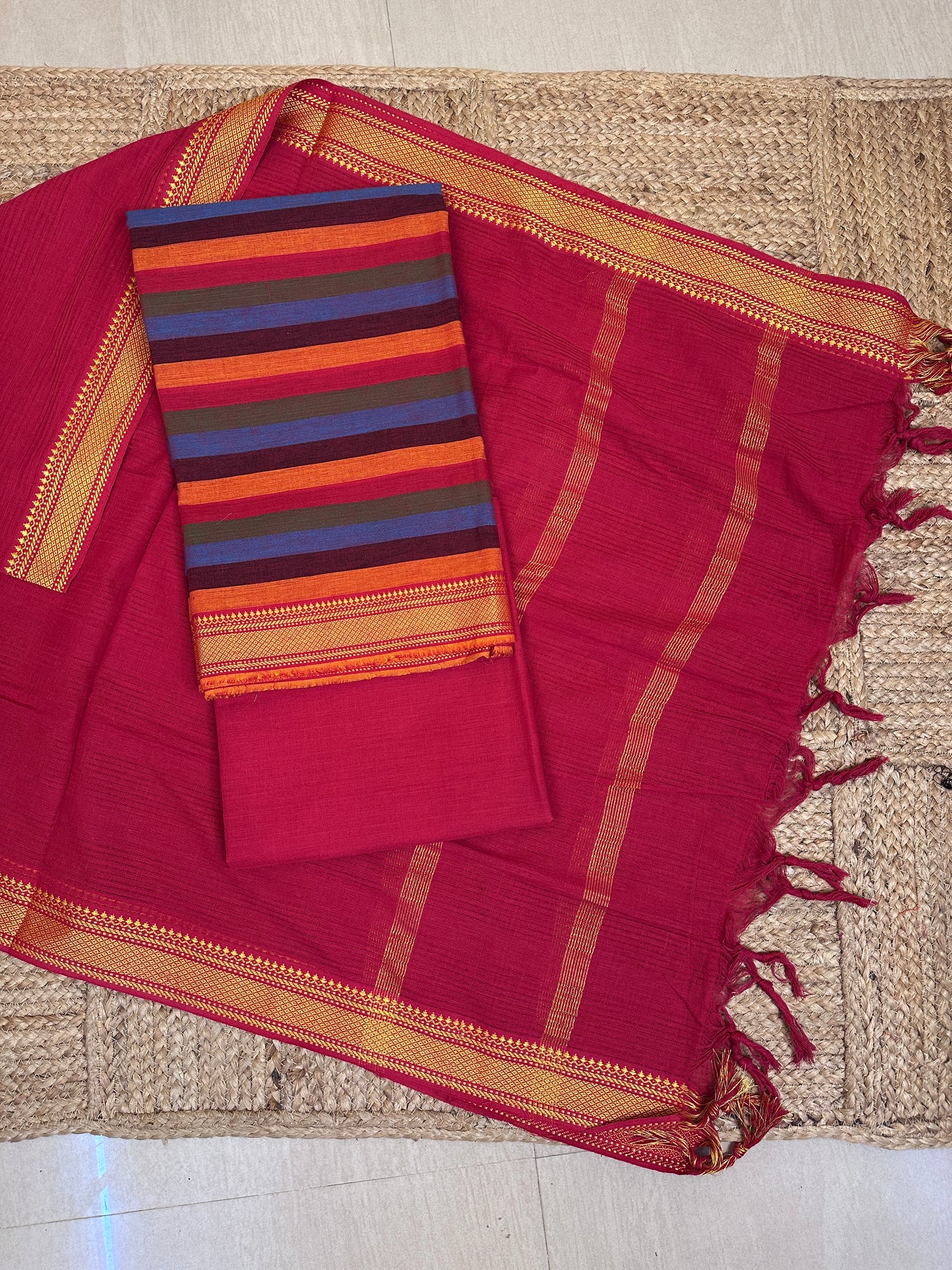 Budget friendly Mangalgiri STRIPES -3