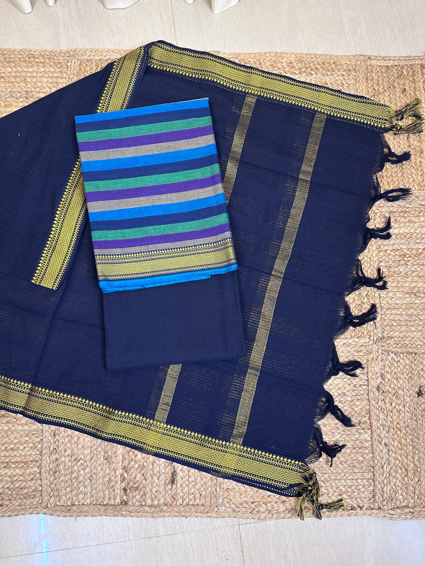 Budget friendly Mangalgiri STRIPES -4